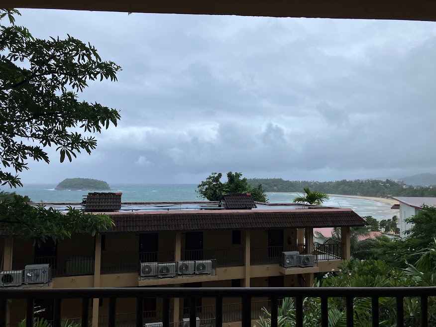 プーケットは今日も雨だった