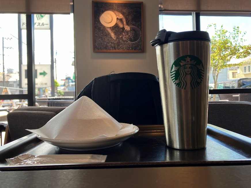 久しぶりのスタバ