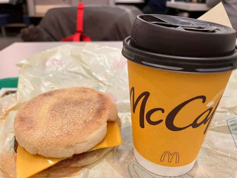 朝マック結構好きです