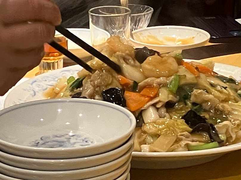 今日は中華で忘年会