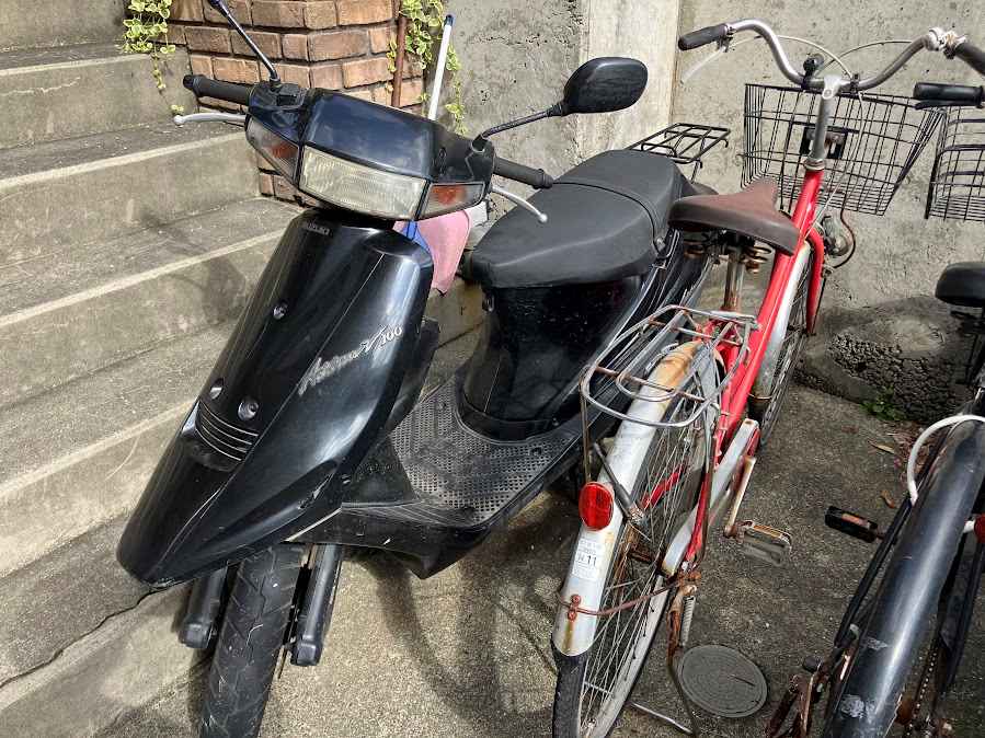 スクーター逝く。さようならYamaha Nuevo。こんにちはスズキアドレスv100。